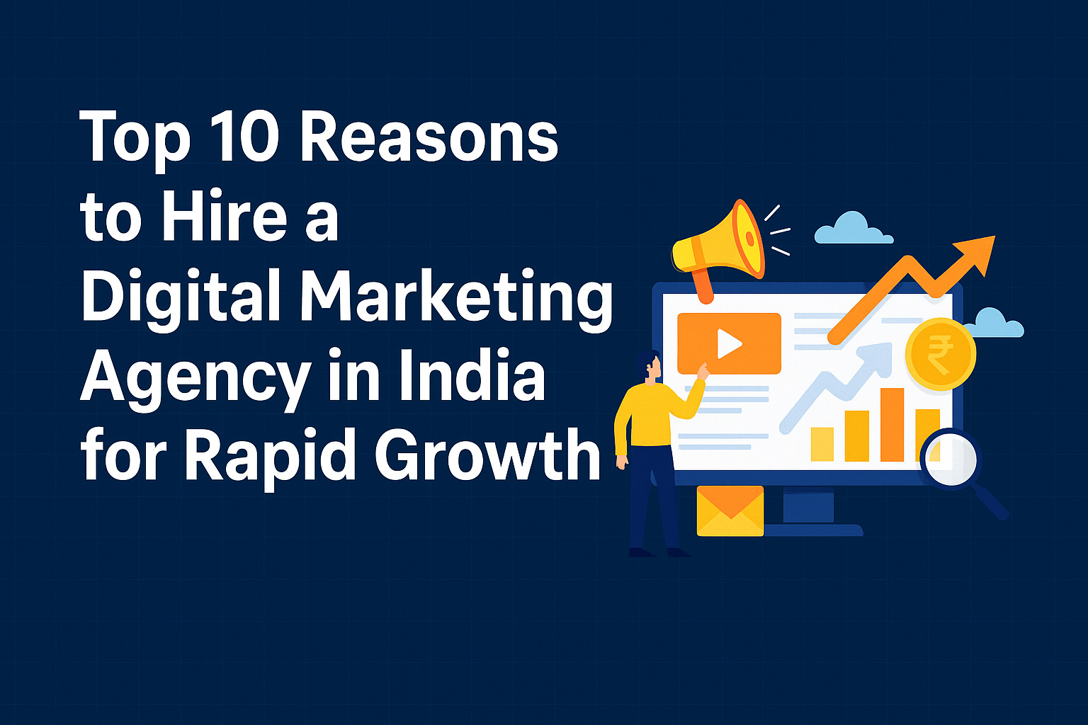 Top 10 Reasons to Hire a Digital Marketing Agency in India for Rapid Growth